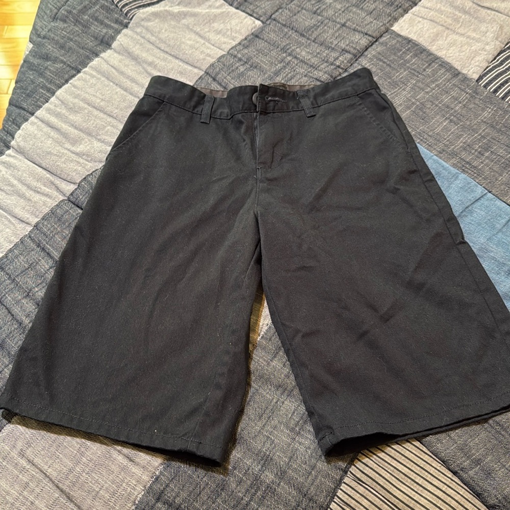 Black Chino shorts  size 25.
